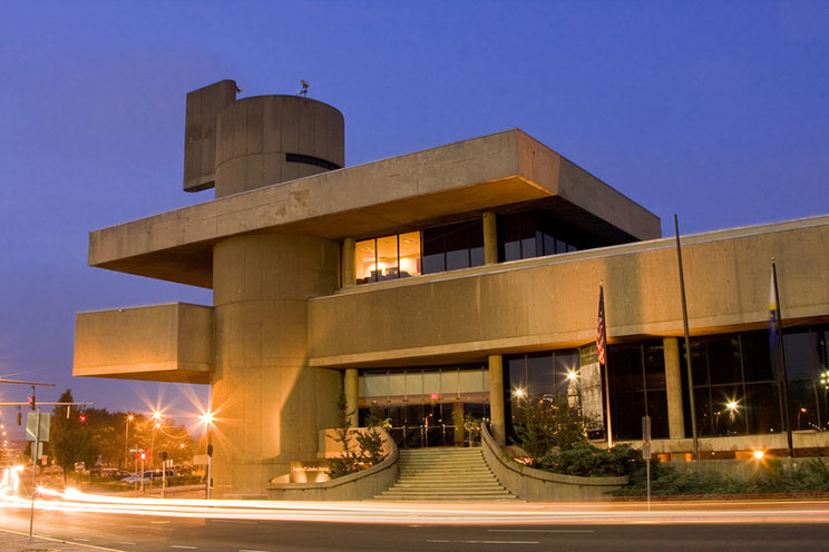 Temple Street Garage New Haven Modern Architecture New Haven