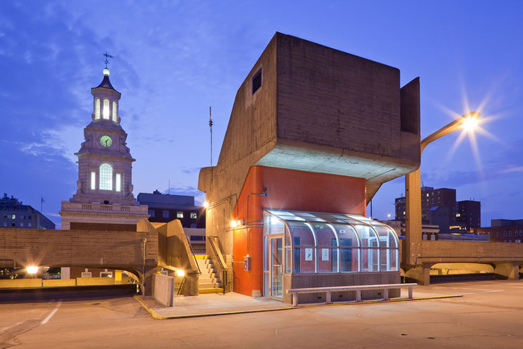 Temple Street Garage New Haven Modern Architecture New Haven