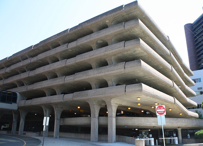 Temple Street Garage New Haven Modern Architecture New Haven